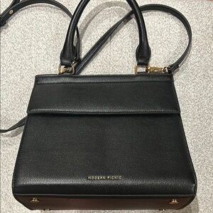 Modern Picnic Black Women's Lunch Bag